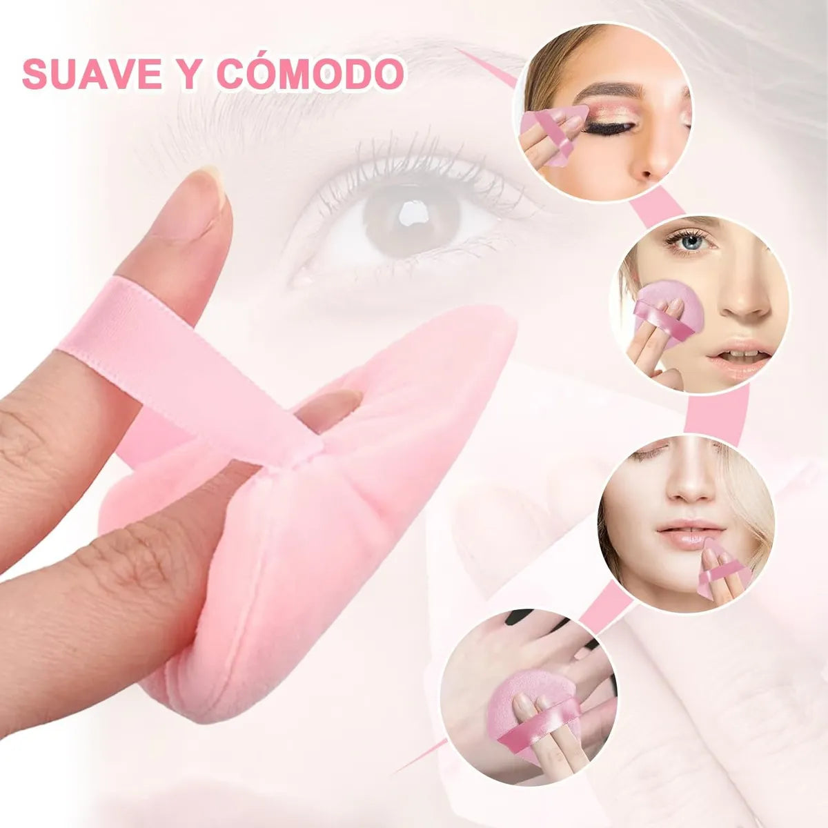 14 Kit Esponja Maquillaje En Polvo Beauty Blender