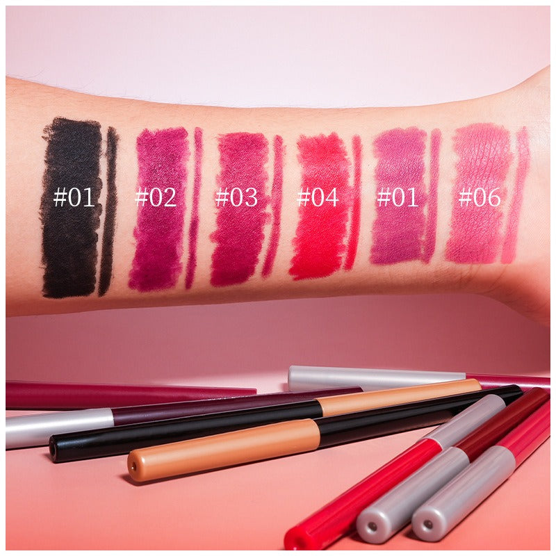 hot-selling lip liner waterproof long-lasting non-decolorizing outline mist lip nude color plump lip lipstick pen