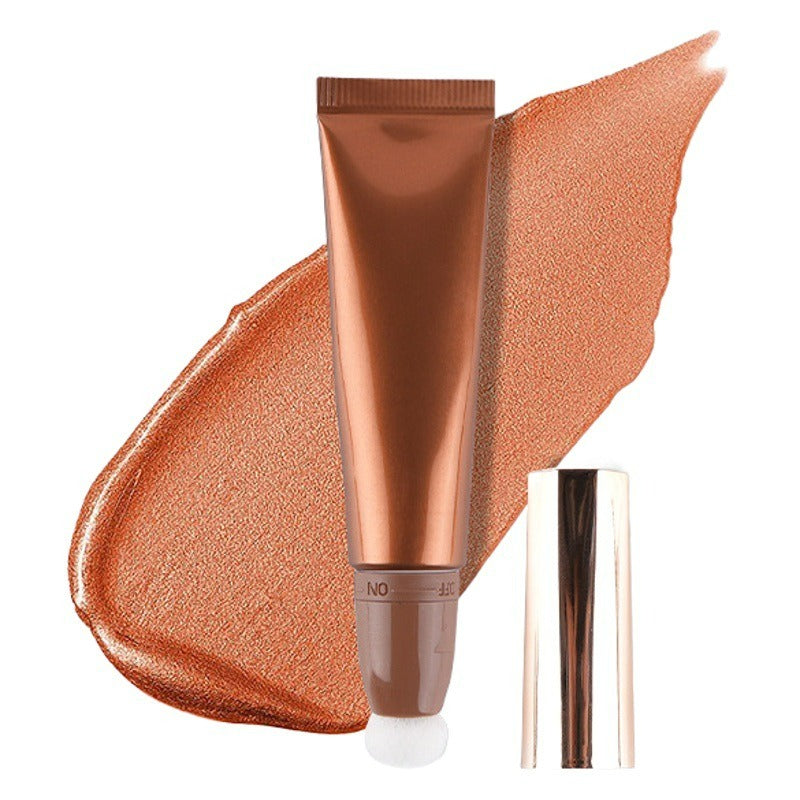 liquid highlight big brand CT same Style 6 colors optional multi-functional makeup pen Pearl fine flash