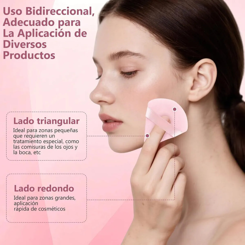14 Kit Esponja Maquillaje En Polvo Beauty Blender