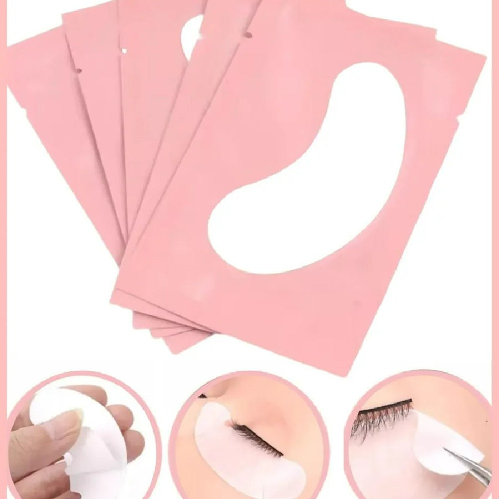 50 Pares Parches Empaque Hidrogel Para Ojos Pestañas Mink