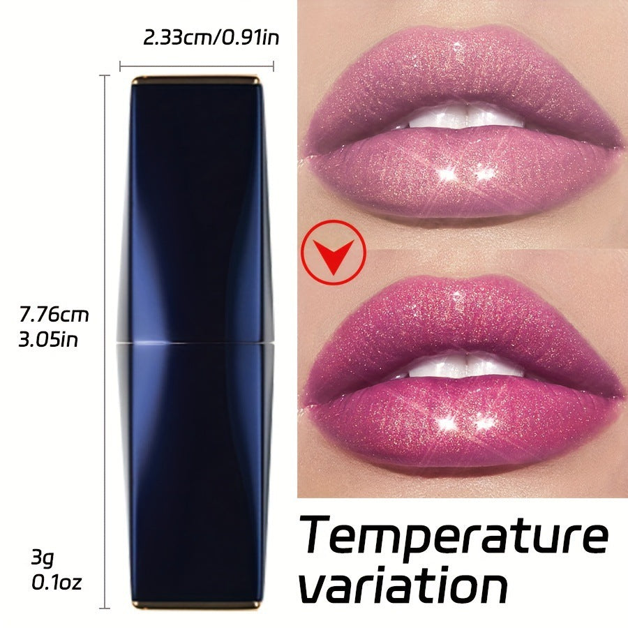 Waterproof Long-Lasting Moisturizing Glitter Lipstick