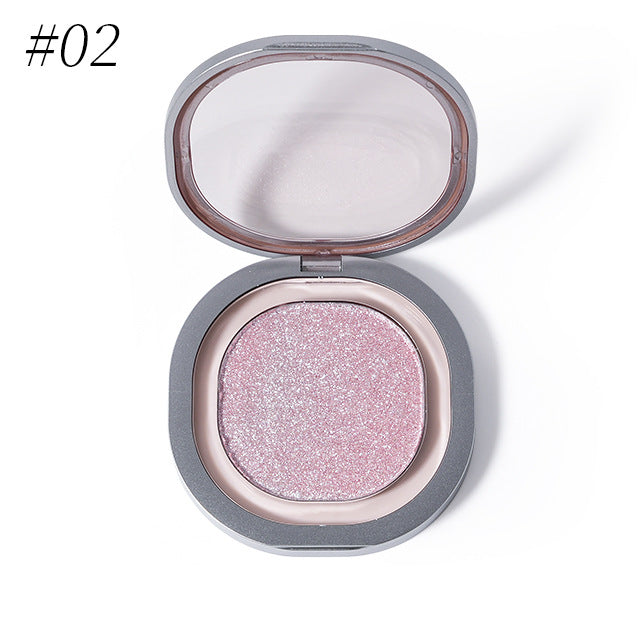 Hot-Selling High-Gloss Face Brightening Glitter Fine Glitter Pearlescent Silkworm Contouring Blush Eye Shadow All-In-One Palette