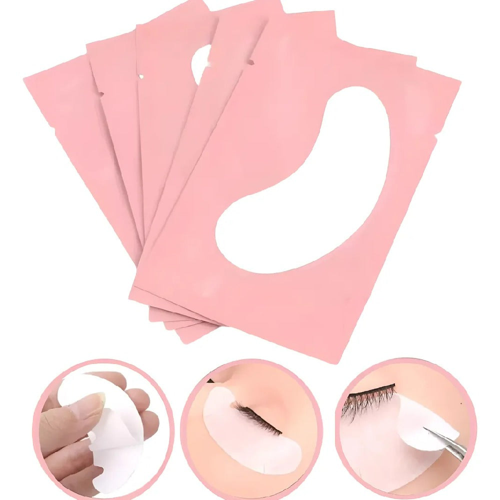 50 Pares Parches Empaque Hidrogel Para Ojos Pestañas Mink