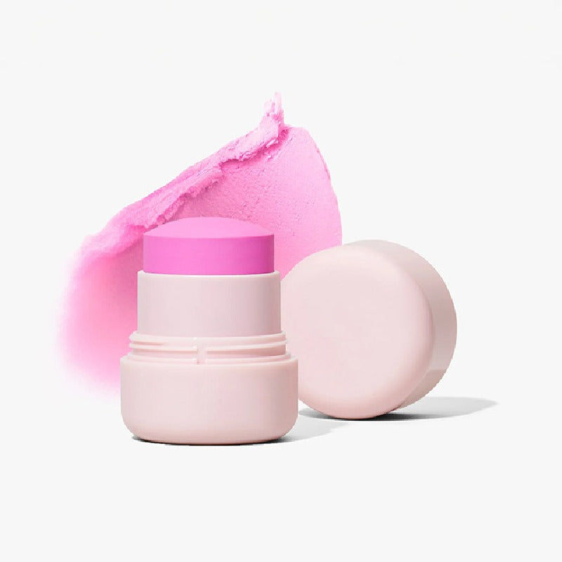 Mini Oval Blush to Brighten the Face, Smudge Highlights, Contour, Light and Fit, Low Saturation