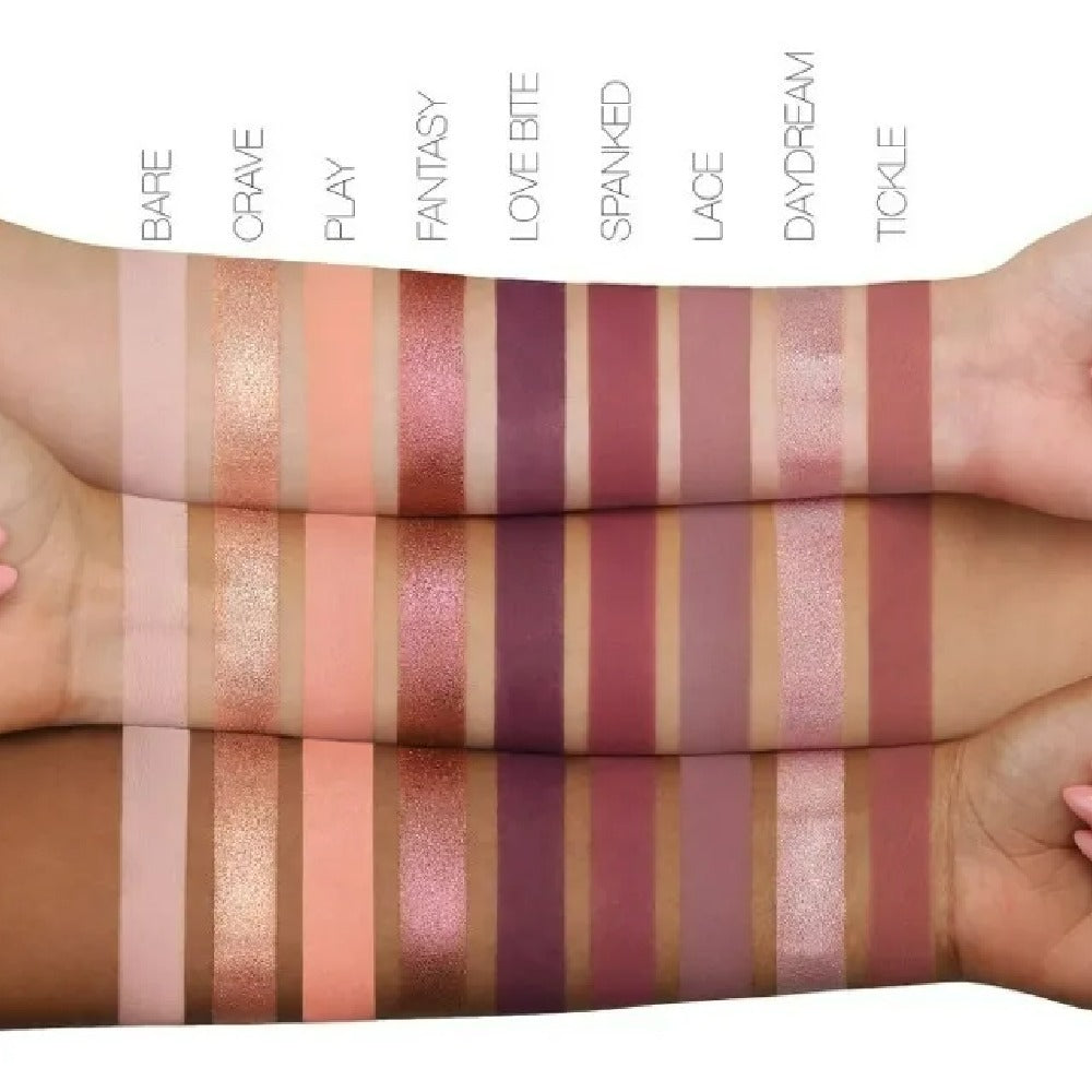 Paleta De Sombras Nude 18 Tonos Maquillaje Incluye Espejo Color