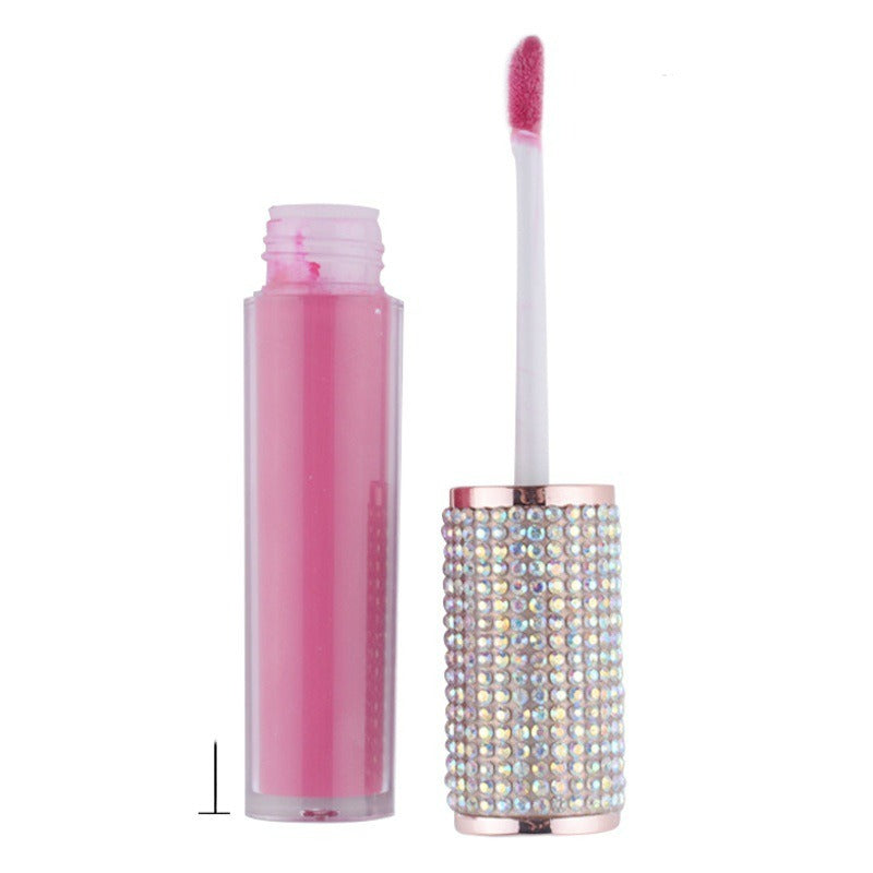 24-color neutral makeup Diamond non-stick Cup lip gloss matte liquid lipstick