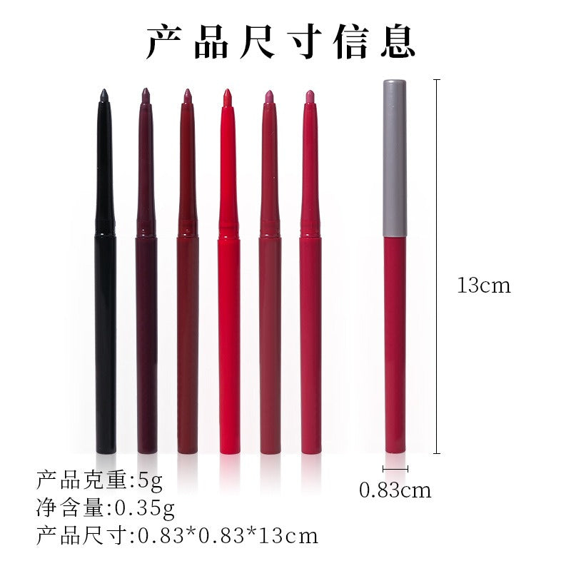 hot-selling lip liner waterproof long-lasting non-decolorizing outline mist lip nude color plump lip lipstick pen