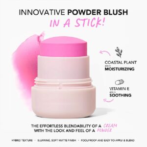 Cross-Border Logo-Free Mini Oval Blush to Brighten the Face, Smudge Highlights, Contour, Light and Fit, Low Saturation