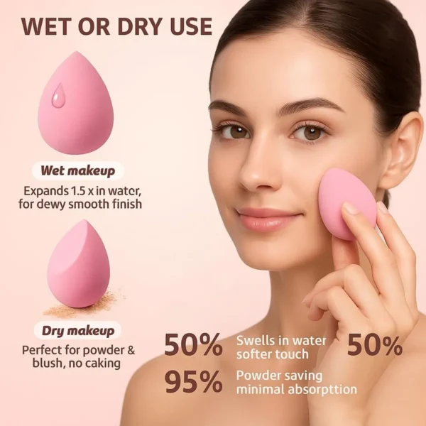 D_NQ_NP_605518-MLM91179087189_082025-F.webp 14 Kit Esponja Maquillaje En Polvo Beauty Blender