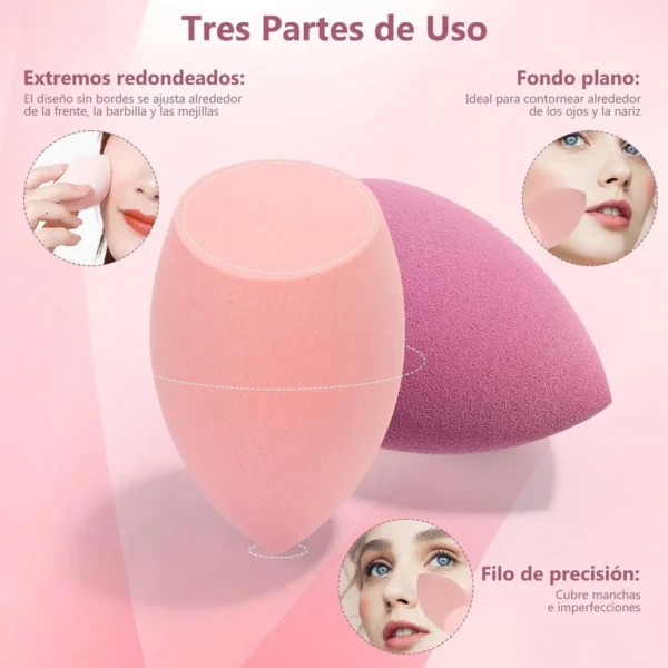D_NQ_NP_674056-MLM90702835006_082025-F.webp 14 Kit Esponja Maquillaje En Polvo Beauty Blender