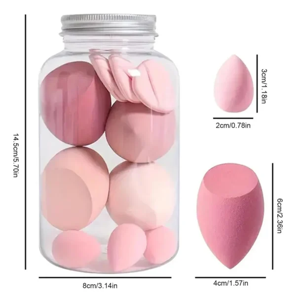D_NQ_NP_947622-MLM90707766502_082025-F.webp 14 Kit Esponja Maquillaje En Polvo Beauty Blender